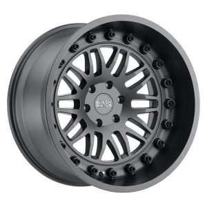 17x9.5 6X139.7/12 BLACK RHINO FURY MATTE GUNMETAL