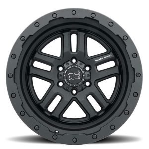 17X9.5 6X139.7/12 BLACK RHINO BARSTOW MATTE BLACK