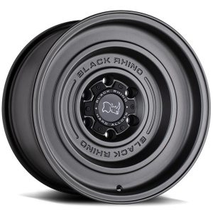 17X9.5 6X139.7/-12 BLACK RHINO SOLID MATTE BLACK
