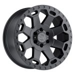 17X8.0 5X120/35 BLACK RHINO WARLORD MATTE GUNMETAL