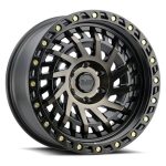 17X9.0 5X127/-18 BLACK RHINO SHREDDER MATTE BLACK DARK