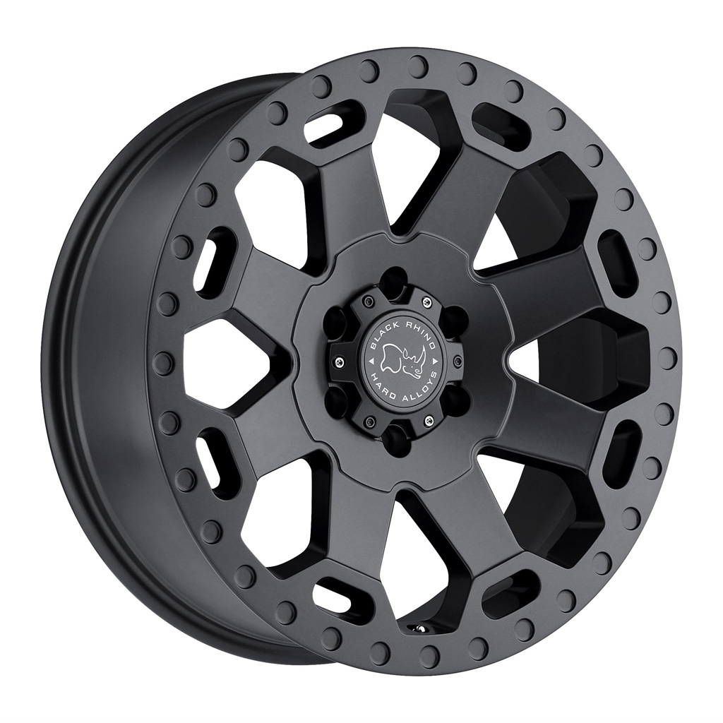 20x9.0 6X139.7/12 BLACK RHINO WARLORD MATTE GUNMETAL
