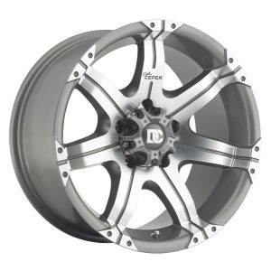 17X8 5X5.0 /19 DICK CEPEK DC GUN METAL 7