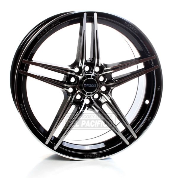 17X7.5 5X100/5X114 ET38 BM STAR 820 PACIFIC C/LOGO