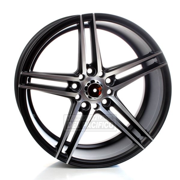 17X8 5X108/5X114 ET28 MBM STAR 1029 PACIFIC C/LOGO